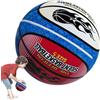 Générique Pallone da basket da interno Silenzioso - Pallone sportivo in schiuma taglia 5, taglia 7, rimbalzante in PU morbido, allenamento di dribbling silenzioso, gioco di esercizio per adulti