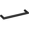 HEWI 10B128 90 - Maniglia Ø 10 mm, 562 LA, 128 mm, larghezza 138 mm, poliammide nero scuro, colore: nero opaco
