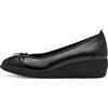 Jana Ballerine da Donna con Zeppa vegane, Nero (Black), 38 EU