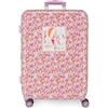 Pepe Jeans Joumma Bags Sandra Zaino Scuola, Rosa, Bretelle Regolabili per un comodo trasporto, Vari scomparti, Rosa, 68x48x26 cms, Valigia media