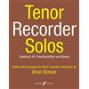 Faber Music Tenor Recorder Solos / Spielbuch fur Tenorblockflote und Klavier: Score and Part