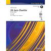 Schott 20 Jazz-Duets: with preparatory rhythmical exercises for beginners. 2 trumpets. Partition d'exécution.: Band 1