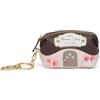 Braccialini Gadget Divertente portachiavi in pelle ispirato a una piccola boutique di fiori, completo di dettagli tridimensionali come fiorellini in rilievo e targhetta personalizzata. Un accessorio