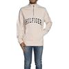 Tommy Hilfiger Uomo Felpa Girocollo Hilfiger Arch Casual Mockneck Mw0Mw25890 XXL Avorio Feather White AF4