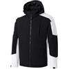 TONY BACKER - Giacca Invernale Uomo, Idrorepellente, Calda Softshell, Giacca A Vento Uomo Con Cappuccio Removibile, Regolabile Con Tasca Interna, Ideale Per Tempo Libero, Trekking, Moto