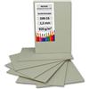 NEUSER PAPIER Cartoncino per rilegatura, 1,5 mm, in cartone molto resistente 10 pezzi DIN C6 Grau-Braun - 1,5 mm