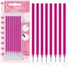 HABNI 8 Pezzi Ricariche Cancellabili, Compatibili con Legami, Refill Penne Cancellabili Set,Confezione Blister con Cartoncino, Punta Della penna 0,7 mm, Altezza 13 cm (Rosa)