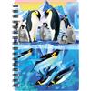 Deluxebase 3D LiveLife Jotter di immersione pinguino da Deluxebase. A6 ha graduato il blocco note a spirale secondo la misura lenticolare.