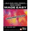 Mel Bay Publications, Inc. Bass Chords Made Easy: Large Print Edition