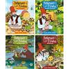 Nelson Mini-Bücher: 4er Pettersson und Findus 1-4