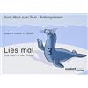 Jandorfverlag Lies mal 3 - Das Heft mit der Robbe: Vom Wort zum Text - Anfangslesen [Lingua tedesca]