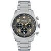 Breil, Collezione Recon, Orologio Uomo, Cronografo al Quarzo con Datario e Tachimetro, Cassa e Bracciale in Acciaio Satinato 42 mm, Chiusura con Pulsanti, WR 5 ATM, Idea Regalo Uomo