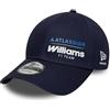 New Era Williams Racing F1 Team Ufficiale Collezione 2026 Essential Logo Baseball cap cap Regolabile Blu Navy