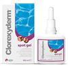 Generico ICF Clorexyderm Spot Gel - 2 Confezioni da 100 ml - Gel Disinfettante e Idratante per Cani e Gatti - Adesione Prolungata per Zone Sensibili Come Pliche, Zampe e Orecchie