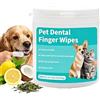 Zoefun Zampalife Salviette Dentali, 2026 Nuovo Salviette Denti Zampalife per Cani e Gatti, Formula Delicata per Gengive Sensibili