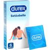 Durex Settebello Classico Preservativi 6 Pezzi