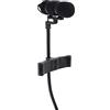 Pronomic Set MCM-100C Microfono a Clip con Supporto (Microfono a Condensatore, Collo d'Oca, Supporto per Violoncello, Alimentazione Phantom, Adattatore XLR, Custodia) nero