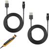 afhgdjr Cavo di ricarica USB 5 V, compatibile con Philips OneBlade QP2734 QP2724 QP2824 QP2834 QP4631MG7910 MG5910 MG9510 MG9520 5V 1A USB Cavo per rasoio Fit per Phillips