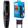 Philips BT5200/16 Serie 5000 Regolabarba con Lame in Metallo, 17 Lunghezze, 60 min AutonomiaWet&Dry, Nero