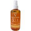 VICHY (L'Oreal Italia SpA) Vichy Capital Soleil Acqua Solare SPF50 Abbronzante 200ml Protezione Alta Corpo con Betacarotene