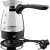 Leikurvo Caffettiera elettrica turca, caffettiera turca, 600 ml, turco, caffettiera elettrica turca, teiera, caffettiera per caffè da campeggio, caffettiera turca