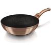 BerlingerHaus BERLINGER HAUS - Wok 30 cm, Metallic Line Rose Gold Edition Protezione gratuita