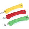 OFFSCH Coltello Ceramica per Frutta 3 Pezzi Ceramico PP | Portatile, Alta Durezza e Resistente All'usura, Non Arrugginisce, per Cucina e Freschi Vassoi Colore Casuale