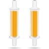 BVCL R7S LED 78mm, Non dimmerabile 4.2W 230V 470LM Lampadine LED R7S, 2pcs (Color : Warm White 3000K)