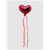 EDG Enzo De Gasperi Decorazione di Natale Palloncino Cuore Vetro D 12 Cm Burgubdy
