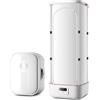 RETRIN Stiratrice Automatica a Vapore 900 W,Asciugatrice Elettrica per Vestiti Pieghevole,Telecomando Intelligente,Cura Con Un Solo Tasto,Vapore Ad Asciugatura Rapida,Per Viaggi,Camper,Casa