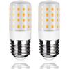 Karyoosi Lampadine LED E27 7W 800LM, Equivalente 60W, Bianco Caldo 3000K, Lampadina LED E27, Non Dimmerabile, Senza Sfarfallio, Confezione da 2