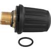 SageFurned Tappo di ricambio per Karcher 4.590-105.0 con valvola di sicurezza integrata e anello O-For nero per unità SC1125 SC1202 SC2.000 SC3.000 SI2125 (confezione da 1)
