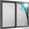 Generic Pellicola Termoisolante per Finestre Caldo e Freddo, Copertura in Alluminio con Ventose, Pellicola Termoisolante Oscurante Anticalore per Casa e Ufficio(Gray,80x120cm)