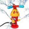 Sunshine smile Sprinkler giocattolo per bambini - Irrigatore d'acqua idrante con spruzzatore rotante a 360° - Spruzzatore d'acqua giocattolo per il giardino