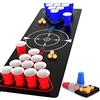 Faburo Beer Kit, Set da bere, Set completo, Tappetino da gioco Beer-Pong, 22 tazze, 6 sfere, per serate e barbecue per adulti