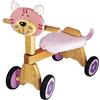 I'm Toy I M TOY - Triciclo per Bambino Animale in Legno Gattino Rosa ,cavalcabili Giocattolo in Legno Prima Infanzia - IM87230