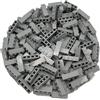 Q-Bricks Sacchetto da 250pz. Mattoncino 1X4 Grigio Chiaro 411