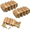 Hyacinthy Confezione da 2 piccole scatole puzzle in legno con scomparti, compiti di pensiero per adulti, mini cassettiera per soldi, gioielli, giocattoli IQ per bambini, 15 cm x 8 cm x 5 cm
