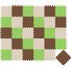 LittleTom 27 Pezzi Tappetino Puzzle per Bambini - 30x30 Tappeto Neonato Tatami da Gioco Schiuma EVA