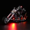 BrickBling Luce LED per Lego 76245 Ghost Rider Mech & Bike Building Toy Kit di illuminazione, mattoni non inclusi