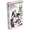 MiniArt Mini Art 35358 1:35 Fig. Dt. Mechaniker-Trupp (4), riproduzione fedele all'originale, modellismo, kit di costruzione in plastica, artigianato, hobby, incollaggio, modellismo, assemblaggio, non