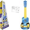 Lexibook, Despicable Me Minions, My First Guitar for children, 6 nylon strings, 21 long, guide included, Blue/yellow, K200DES