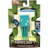 MINECRAFT Mattel - Minecraft Statuetta articolata giocattolo con cubi di carta per costruire, assortimenti (HLB16)