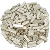 Q-Bricks Sacchetto da 250pz. Mattoncino 1X4 Bianco 713