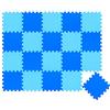 LittleTom 18 Pezzi Tappeto Gioco per Bambini in Piastrelle EVA 30x30 - Pavimento Morbido e Antiscivolo per Neonati - Superficie Puzzle Protettiva Ideale per la Cameretta dei Bimbi e Gioco a Terra