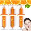 AFGQIANG Japanese Vitamin C Makeup Tone Up Cream - Five Vitamin C Tone-Up Cream, VC Skincare Face Serum, Moisturizing Brightening Concealer Smooth, Long-Lasting Hydrating For All Skin Types (3)