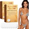 Junjie Sun Free Glow Patch Microdarts Tan Patch,2026 New per pelle abbronzata naturalmente senza luce solare, ingredienti naturali, adatto a tutti i tipi di pelle (2Box)