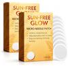 ALPHAWIN Toppe autoabbronzanti anti sole, 7 cerotti autoabbronzanti per donne e uomini, toppe abbronzanti anti sole, micro-testurizzate senza disordine per la routine di bellezza quotidiana (scatole/14 pezzi)