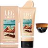 Adius Fondotinta per le Gambe Resistente All Acqua, Crema Colorata Gambe, Fondotinta Corpo Lunga Durata, Equilibra la Pelle (Fairest Glow)