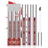 LOPHE Peel off Lip Gloss, 3 Colori Lip Stain Peel Off Masque, Tinta per Labbra Lunga Nude a Lunga Durata, Impermeabile, Trucco Peel Off con Finitura Opaca#B